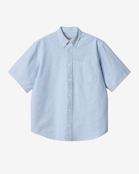Carhartt WIP Apparel S/S Braxton Shirt Bleach/Wax