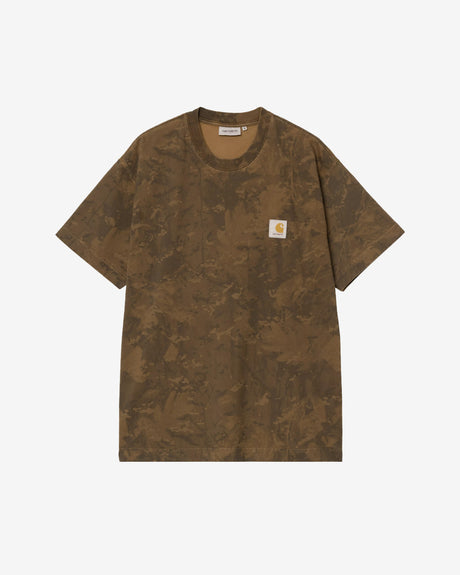 Carhartt WIP Apparel S/S Camo Combi T-Shirt Green/Hamilton Brown