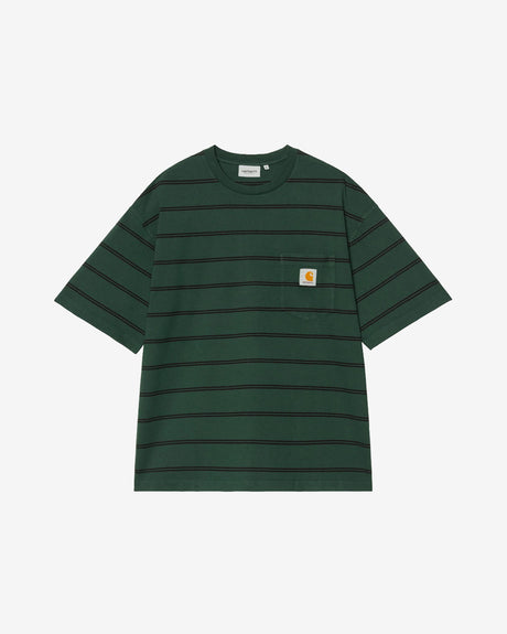 Carhartt WIP Apparel S/S Cardona Pocket T-Shirt 'Natural/Dark Scarab'