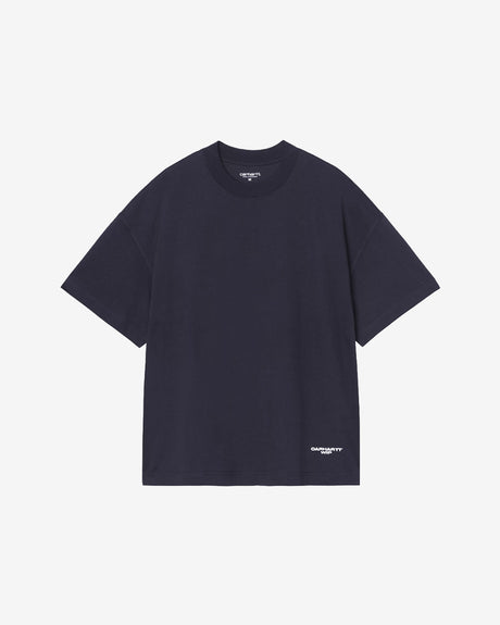 Carhartt WIP Apparel S/S Chapter Script T-Shirt 'Dark Navy'