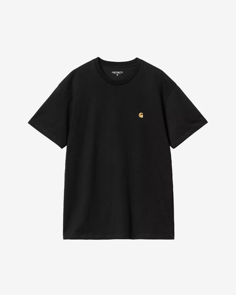Carhartt WIP Apparel S/S Chase T-Shirt Black/Gold