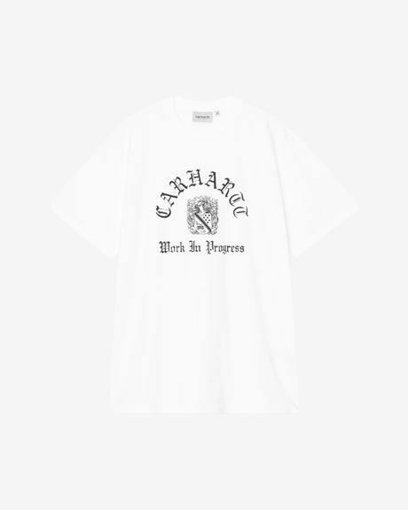Carhartt WIP Apparel S/S Coat Of Arms T-Shirt White