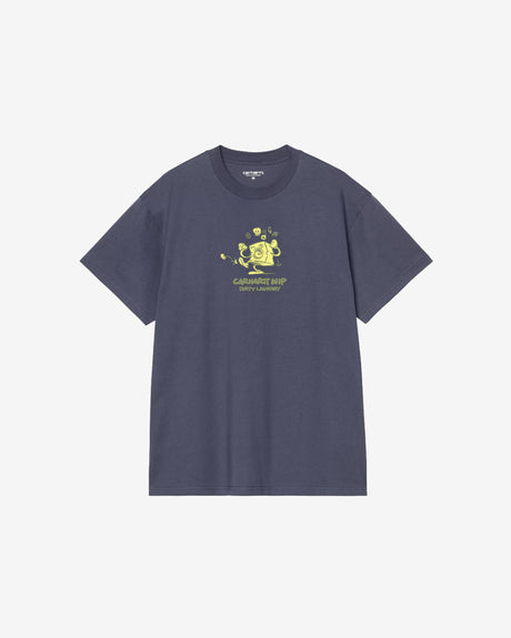 Carhartt WIP Apparel S/S Dirty Laundry T-Shirt ‘Blue’