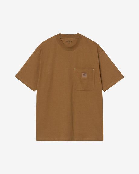 Carhartt WIP Apparel S/S Eldon Pocket T-Shirt Hamilton Brown