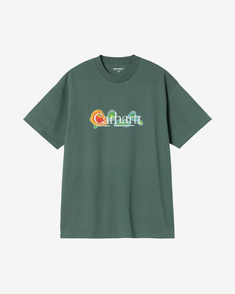 Carhartt WIP Apparel S/S Experiential T-Shirt Silver Pine