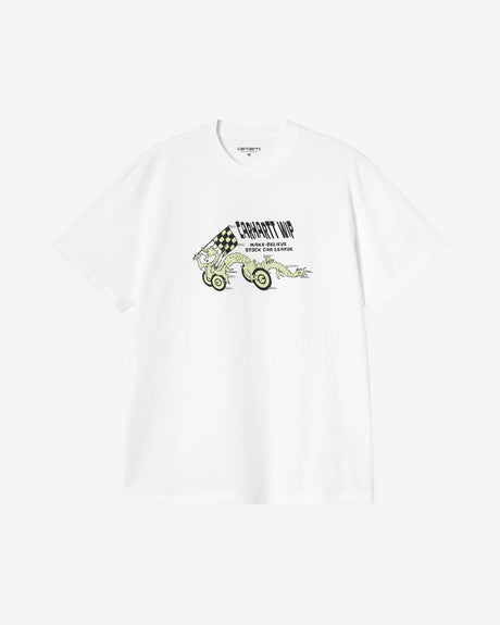 Carhartt WIP Apparel S/S Make Believe League T-Shirt White