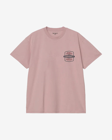 Carhartt WIP Apparel S/S Networks T-Shirt Glassy Pink