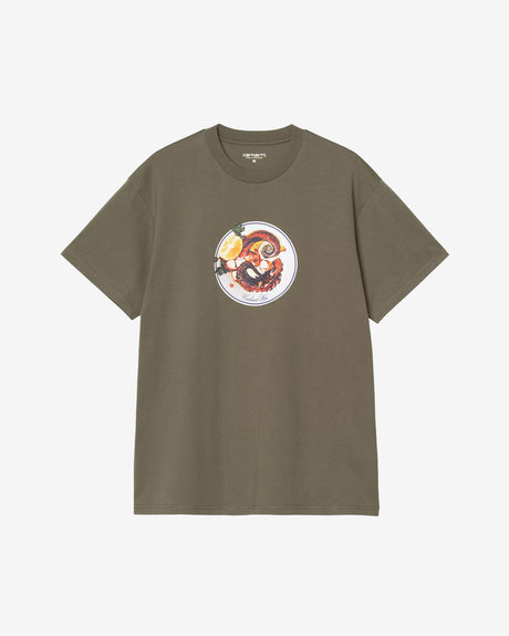 Carhartt WIP Apparel S/S Octopus T-Shirt Leaf