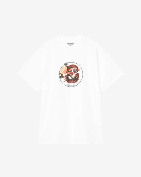 Carhartt WIP Apparel S/S Octopus T-Shirt White