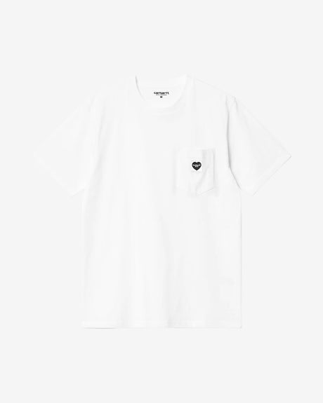 Carhartt WIP Apparel S/S Pocket Heart T-Shirt White/Black