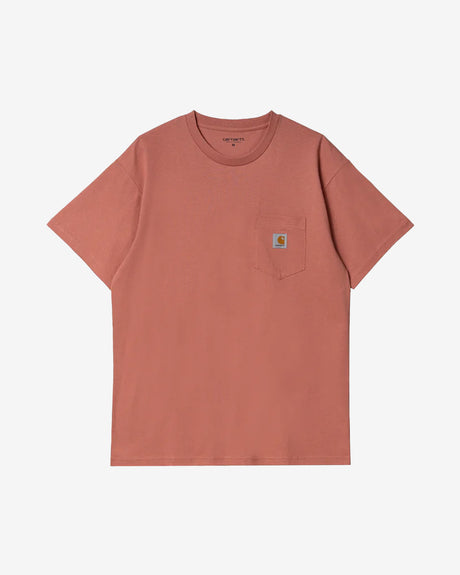 Carhartt WIP Apparel S/S Pocket Loose T-Shirt Ash Pink
