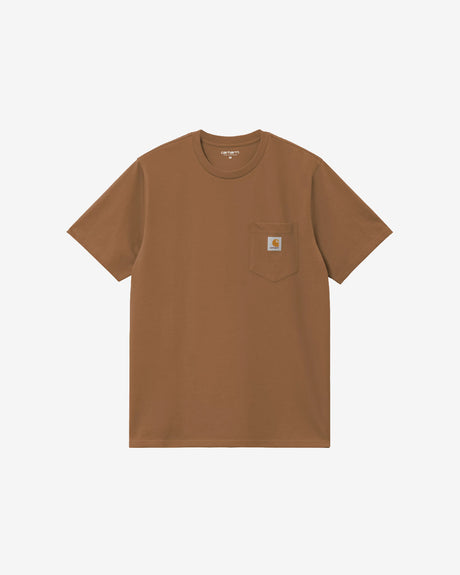 Carhartt WIP Apparel S/S Pocket T-Shirt 'WIP H Brown'