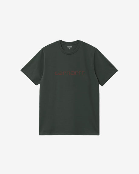 Carhartt WIP Apparel S/S Script T-Shirt 'Dark Scarab'