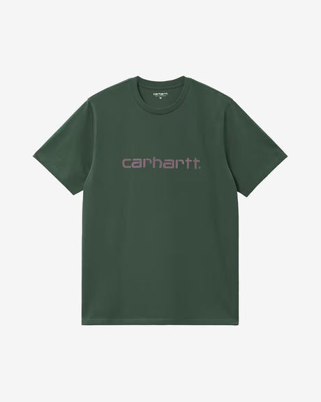 Carhartt WIP Apparel S/S Script T-Shirt Sycamore Tree/Phlox