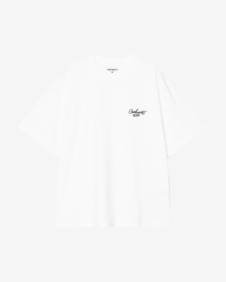 Carhartt WIP Apparel S/S Signature Script T-Shirt White/Black