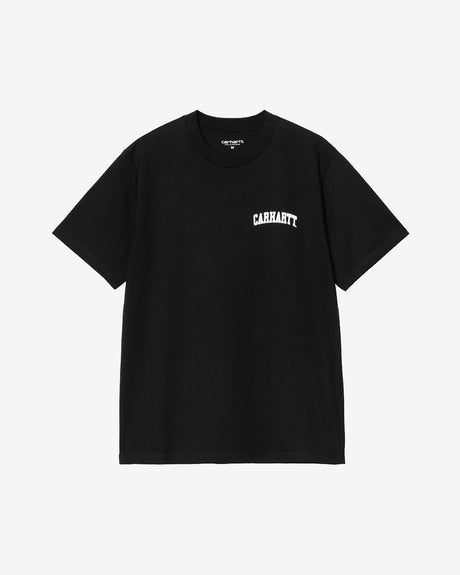 Carhartt WIP Apparel S/S University Script T-Shirt Black/White