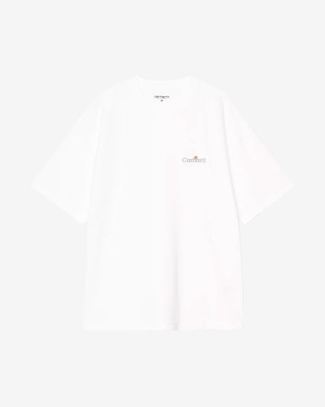 Carhartt WIP Apparel S/S WIP Label T-Shirt White