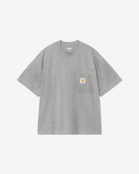 Carhartt WIP Apparel S/S Work Pocket T-Shirt ‘Grey Heather’