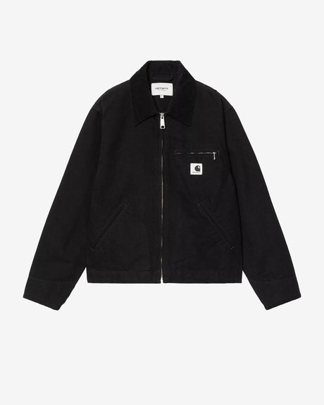 Carhartt WIP Apparel WMNS OG Detroit Jacket (Spring) Black/Black