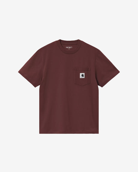 Carhartt WIP Apparel WMNS S/S Pocket T-Shirt 'Amarone'