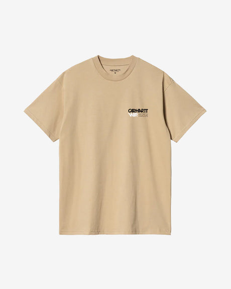 Carhartt WIP Apparel XS S/S Contact Sheet T-Shirt Sable