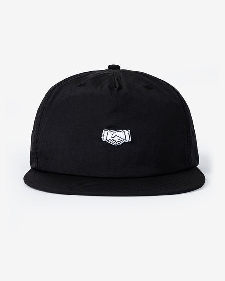 Commonwealth Accessories OS Handshake Patch Hat Black