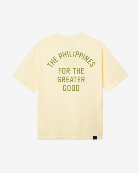 Commonwealth Apparel PH Chapter Tee Light Yellow