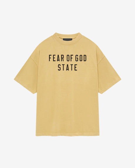 Fear of God ESSENTIALS Apparel Heavy Crewneck Tee Amber