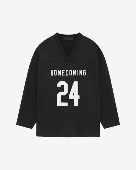 Fear of God ESSENTIALS Apparel Heavy Fleece Hockey Jersey Black