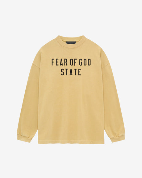 Fear of God ESSENTIALS Apparel Heavy Long Sleeve Tee Amber