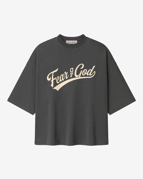 Fear of God ESSENTIALS Apparel Merch Tee Boxy Fit ‘Iron Grey’