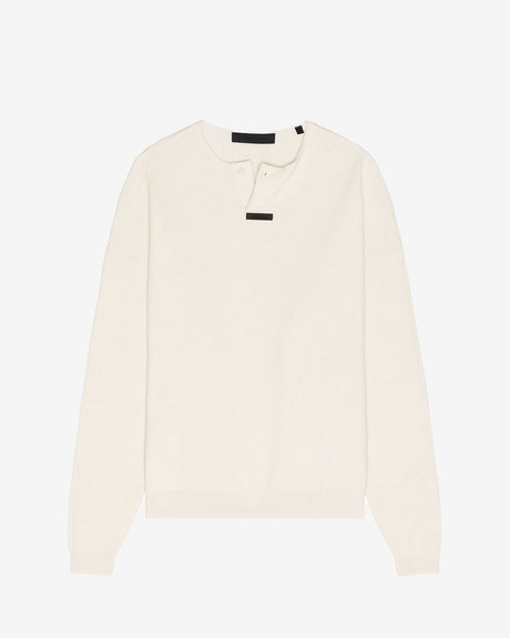 Fear of God ESSENTIALS Apparel Waffle Henley Sweater Shell
