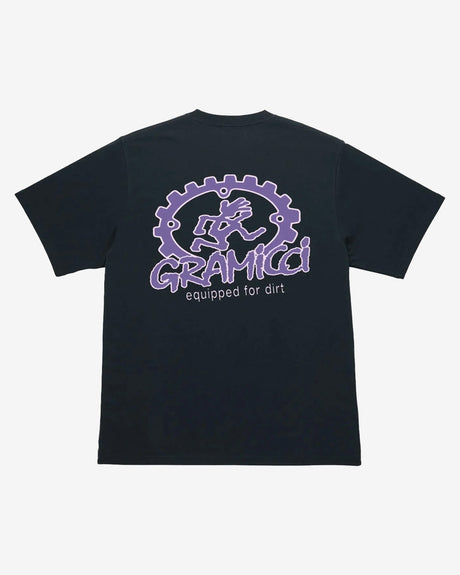 Gramicci Apparel Equipped For Dirt Tee Vintage Black