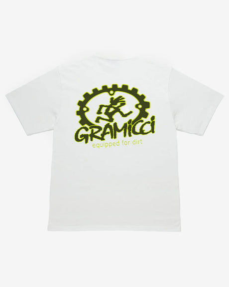 Gramicci Apparel Equipped For Dirt Tee White