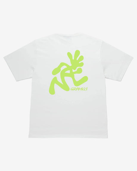 Gramicci Apparel Running Man Tee White