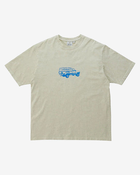 Gramicci Apparel Truck Tee Natural Pigment
