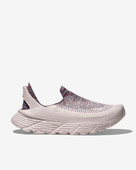 HOKA Footwear Vibrant Bloom Restore TC ‘Alabaster/Red Cabbage’