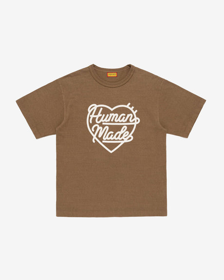 HUMAN MADE Apparel Color T-shirt Olive Drab