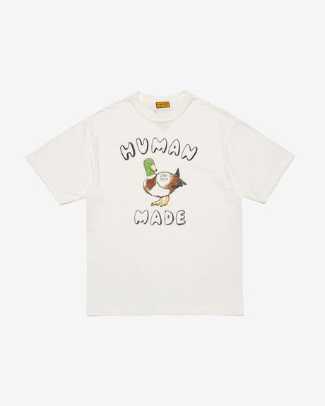 HUMAN MADE Apparel Graphic T-shirt 'White'