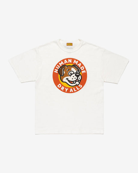 HUMAN MADE Apparel Graphic T-Shirt ‘White'