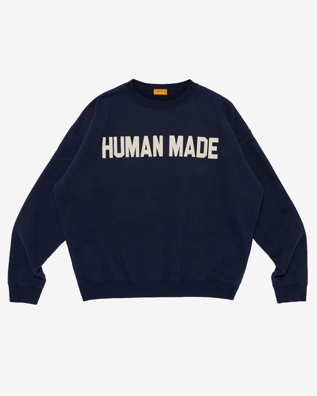 HUMAN MADE Apparel Wide Sweatshirt Navy