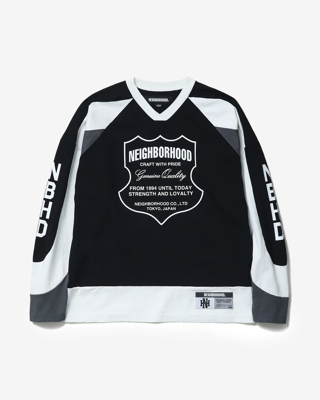 neighborhood HOCKEY SHIRT LS【定価¥20,900】 Neighborhood Hockey Shirt L/S Black | Commonwealth Philippines