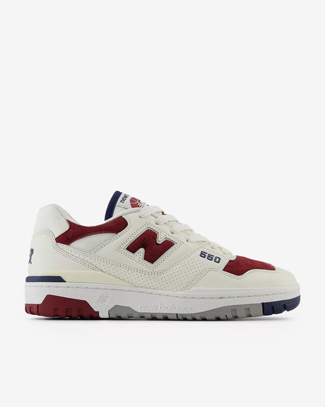 New Balance Footwear 550 'Sea Salt/Mercury Red'