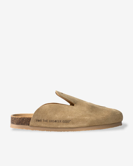 Padmore & Barnes Footwear Commonwealth Balance 4281 Mules 'Tan Terra'