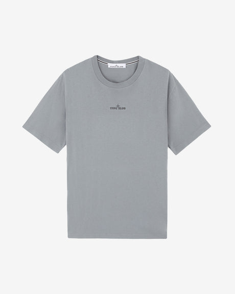 Stone Island Apparel Institutional Four Logo T-Shirt  Green Grey