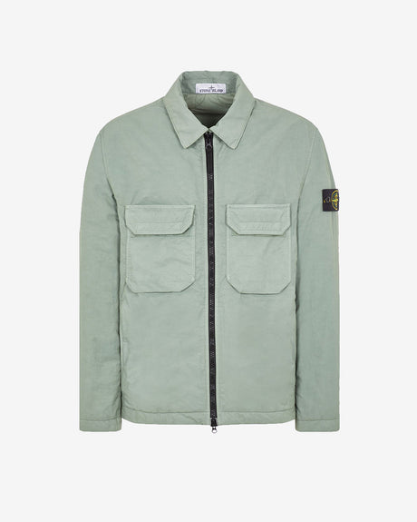 Stone Island Apparel Opaque Nylon Twill with Primaloft® Sage