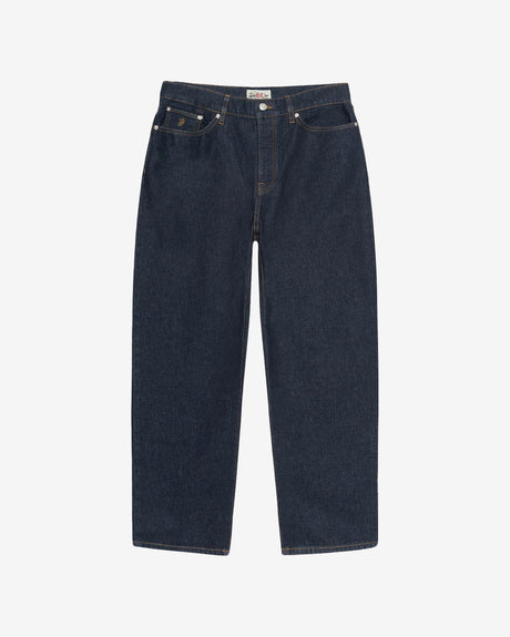 Stüssy Apparel Big Ol' Jean Denim Rinsed Indigo