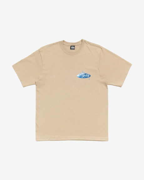 Stüssy Apparel Wave Oval Tee ‘Khaki'
