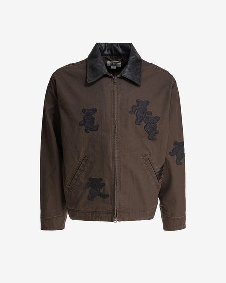 thisisneverthat Apparel GD Dancing Bears Work Jacket Brown