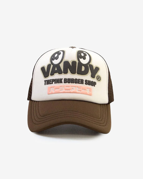 VANDYTHEPINK Accessories One size Eye Logo Trucket Hat 'Brown'